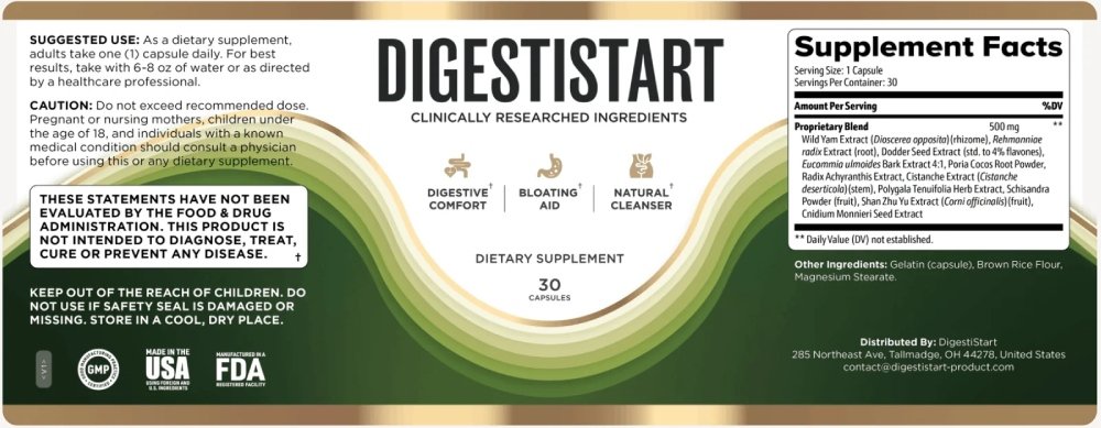 DigestiStart-ingredients-supplement